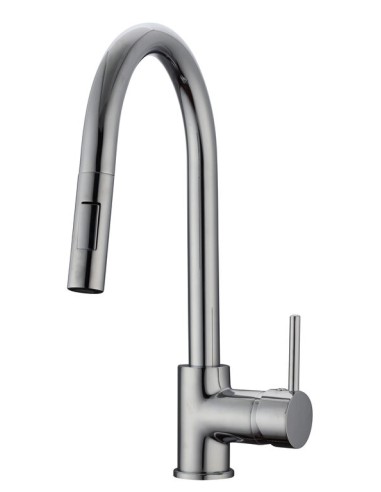 MITIGEUR CUISINE AMOVIBLE ROUND CHROME