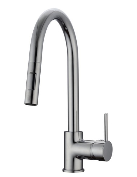 MITIGEUR CUISINE AMOVIBLE ROUND CHROME