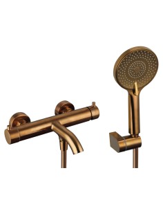 MITIGEUR BAIN AVEC KIT UNIVERSAL CUIVRE
