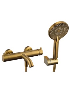 MITIGEUR BAIN AVEC KIT DOUCHE UNIVERSAL OR