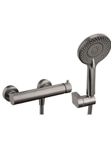 MITIGEUR DOUCHE AVEC KIT UNIVERSAL NICKEL