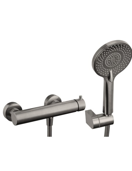 MITIGEUR DOUCHE AVEC KIT UNIVERSAL NICKEL