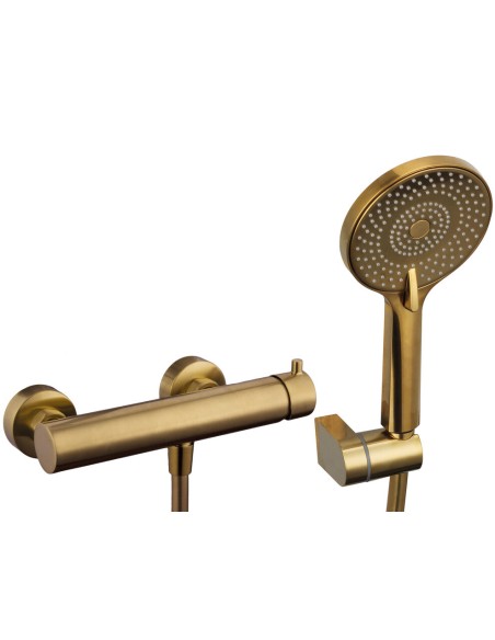 MITIGEUR DOUCHE AVEC KIT UNIVERSAL OR