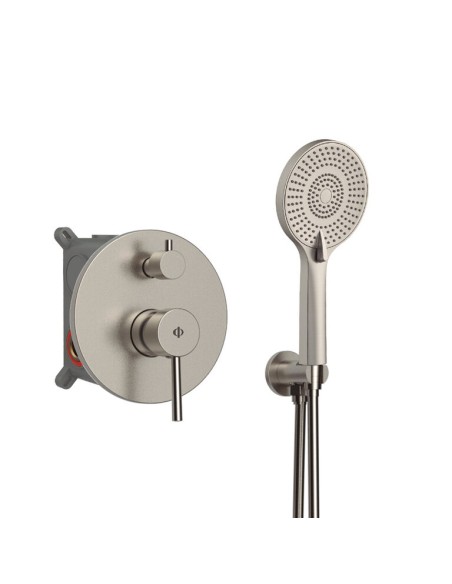 PIÈCES EXTERNES ENCASTRÉ SIRIO DOUCHE MITIGEUR NICKEL