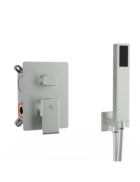 PIÈCES EXTERNES ENCASTRÉ ORION DOUCHE MITIGEUR NICKEL