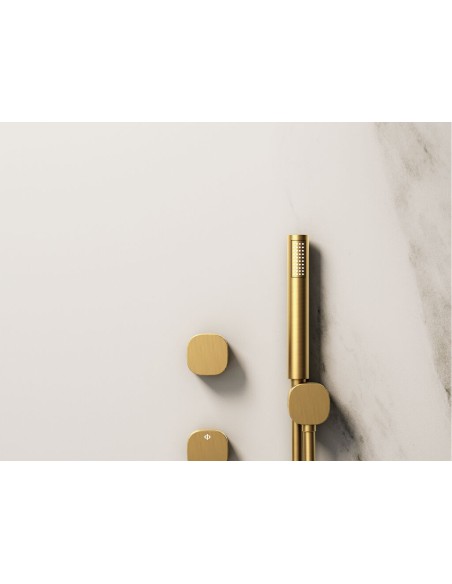 ENCASTRÉ DOUCHE 2 FONCT. VERSATIL OR AVEC KIT DOUCHE