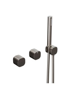 ENCASTRÉ DOUCHE 2 FONCT. VERSATIL TITANE AVEC KIT DOUCHE