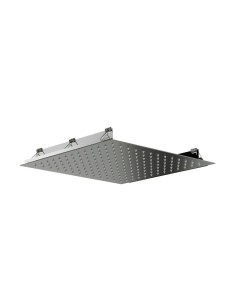 TETE DOUCHE ENCASTRÉ AU PLAFOND CARRÉ 30x30cm TITANE