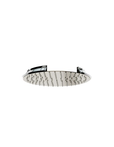 TETE DOUCHE ENCASTRÉ AU PLAFOND RONDE 30cm NICKEL