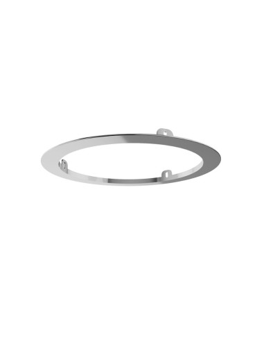 PRE-CADRE 35cm TETE DOUCHE ENCASTRÉ AU PLAFOND CHROME RONDE