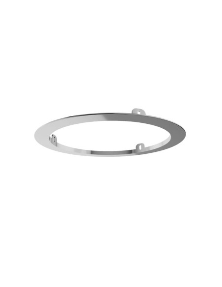 PRE-CADRE 35cm TETE DOUCHE ENCASTRÉ AU PLAFOND CHROME RONDE