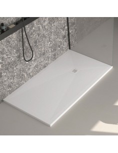 RECEVEUR DE DOUCHE  BLANC FINITION ARDOISE STONE PLUS DUPLACH 2