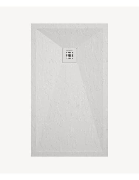 RECEVEUR DE DOUCHE  BLANC FINITION ARDOISE STONE PLUS DUPLACH