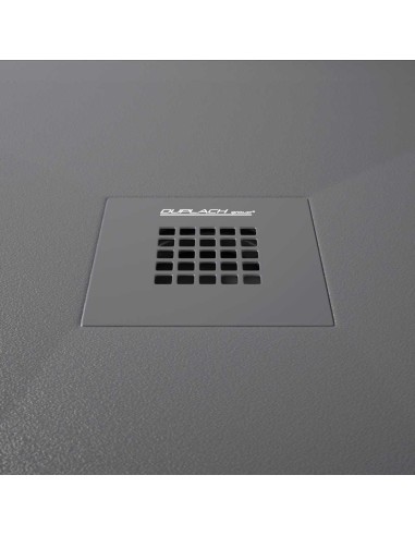 RECEVEUR DE DOUCHE  BLANC FINITION ARDOISE STONE PLUS DUPLACH