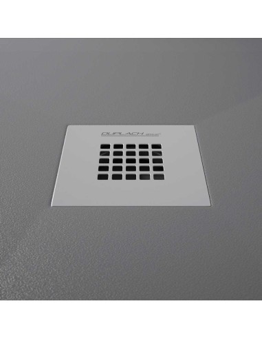 RECEVEUR DE DOUCHE  BLANC FINITION ARDOISE STONE PLUS DUPLACH
