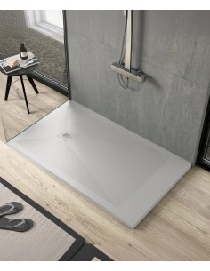 RECEVEUR DE DOUCHE GRIS 7035 FINITION ARDOISE STONE PLUS DUPLACH 2