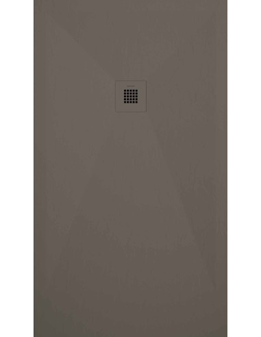 RECEVEUR DE DOUCHE TAUPE FINITION ARDOISE STONE PLUS DUPLACH