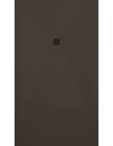RECEVEUR DE DOUCHE CHOCOLAT FINITION ARDOISE STONE PLUS DUPLACH