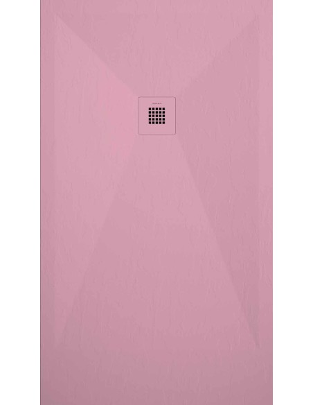 RECEVEUR DE DOUCHE ROSE FINITION ARDOISE STONE PLUS DUPLACH