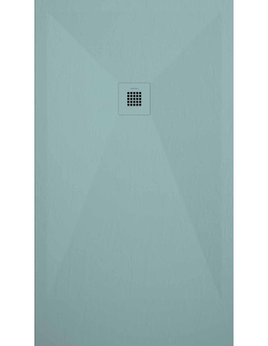 RECEVEUR DE DOUCHE TURQUOISE FINITION ARDOISE STONE PLUS DUPLACH
