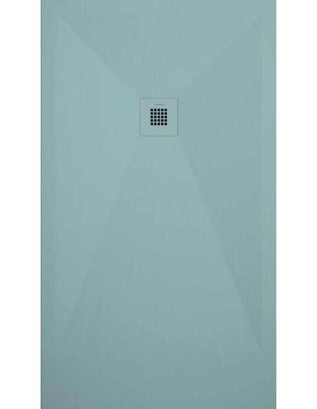 RECEVEUR DE DOUCHE TURQUOISE FINITION ARDOISE STONE PLUS DUPLACH