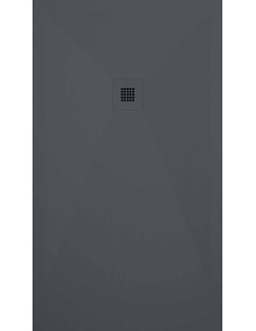 RECEVEUR DE DOUCHE ANTHRACITE FINITION ARDOISE STONE PLUS DUPLACH