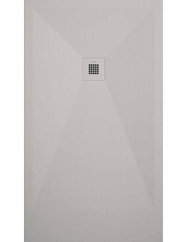 RECEVEUR DE DOUCHE BEIGE FINITION ARDOISE STONE PLUS DUPLACH