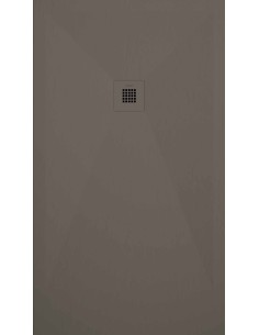 RECEVEUR DE DOUCHE TAUPE FINITION ARDOISE STONE PLUS DUPLACH