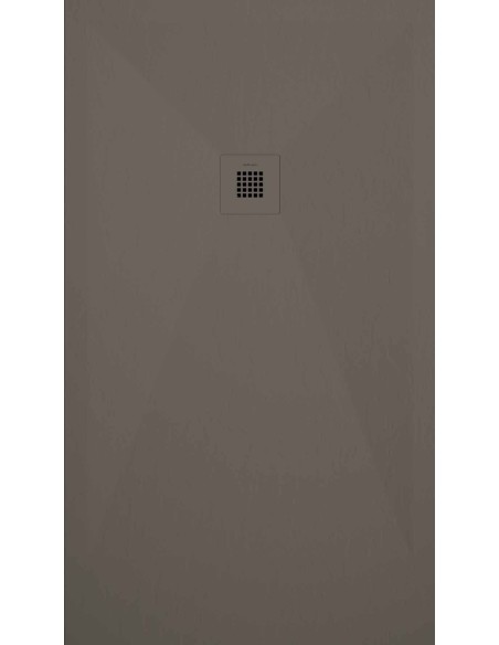 RECEVEUR DE DOUCHE TAUPE FINITION ARDOISE STONE PLUS DUPLACH