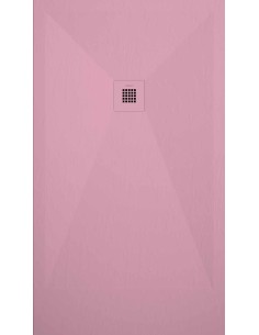 RECEVEUR DE DOUCHE ROSE FINITION ARDOISE STONE PLUS DUPLACH