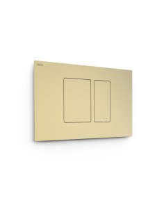 Bouton chasse d'eau double Cava Dorado  Tres 25429801CA