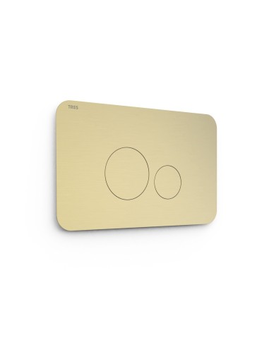 Bouton de chasse d'eau double Cava Dorado Tres 25429802CA/Sanitshop plus