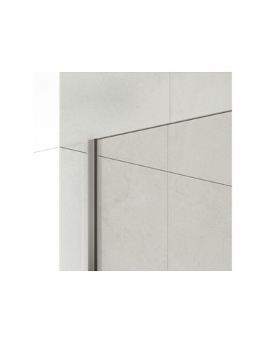 Paroi de douche fixe verre 8 mm avec bras | Sanitshop Plus