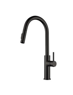 Mitigeur cuisine noir douchette extractible Inox | Sanitshop 2