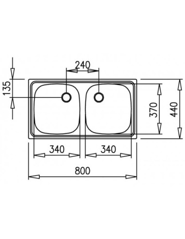 EVIER DE CUISINE E-50 TEKA