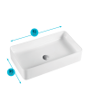 VASQUE RECTANGULAIRE SANITSHOP