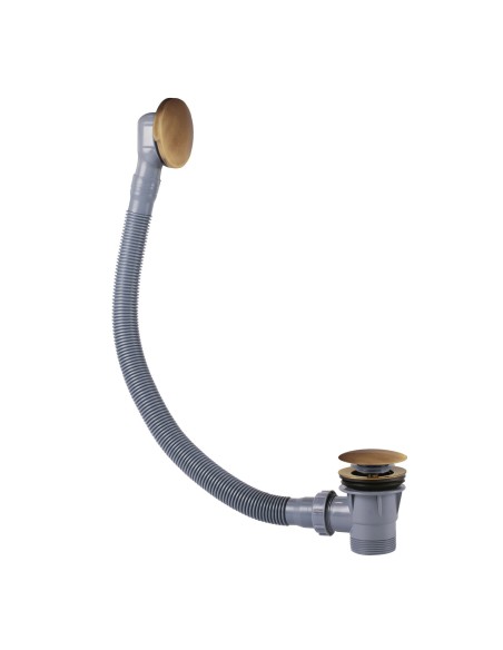 BONDE DE VIDAGE CLIC CLAC SIMPLE-RAPID TROP-PLEIN POUR BAIGNOIRE TRES GRIFERIA