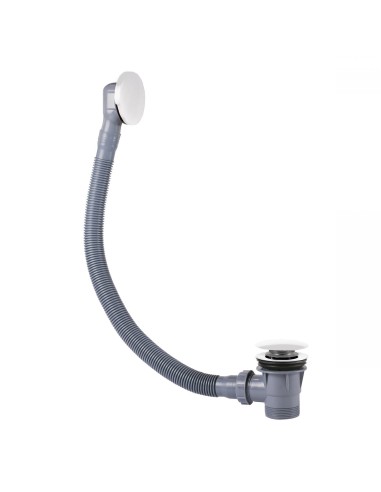 BONDE DE VIDAGE CLIC CLAC SIMPLE-RAPID TROP-PLEIN POUR BAIGNOIRE TRES GRIFERIA