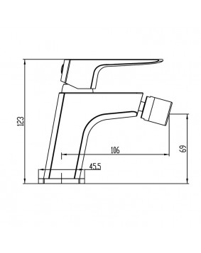 Mitigeur bidet MARRIOT - GME