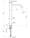 MITIGEUR LAVABO LOOP K SANYCCES