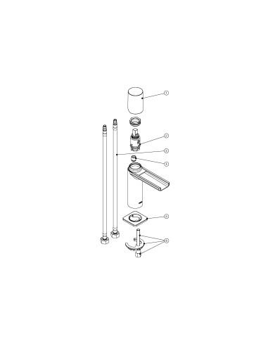 MITIGEUR LAVABO LOFT TRES GRIFERIA