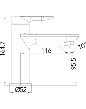 MITIGEUR LAVABO BORRAS