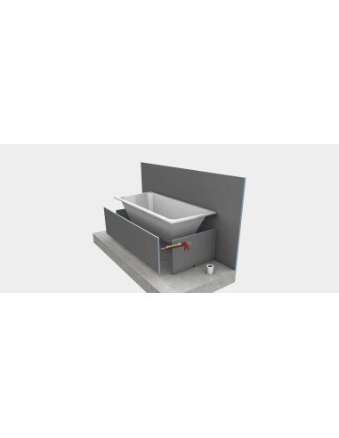 TABLIER DE BAIGNOIRE AVEC  VÉRIN RÉGLABLE WEDI BATHBOARD