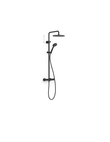 COLONNE DE DOUCHE  TÉLESCOPIQUE BASE PLUS TRES GRIFERIA