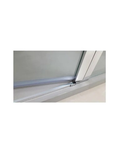 PAROI DE DOUCHE AVEC FERMETURE PROFILE AIMANT  OPEN COMBI B GME