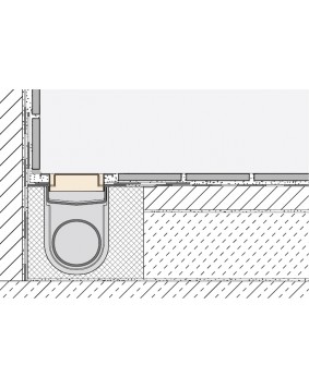 CANIVEAU DE DOUCHE KERDILINE-A-EP SCHLUTER