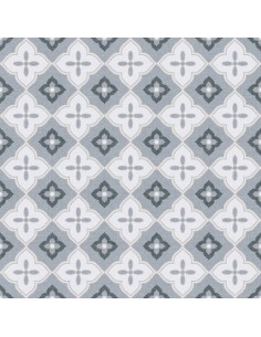 Le carrelage Vedado Mayolica apporte du caractère à tous les espaces grâce à son motif inspiré des carreaux de ciment Mayolica.