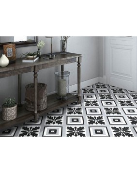 CARRELAGE DECOR MAX BLACK MAYOLICA