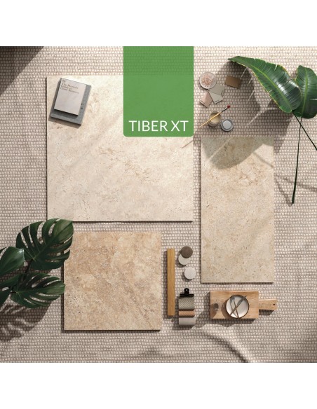 CARRELAGE TRAVERTIN TIBER NAT  OPUS NOVOCERAM