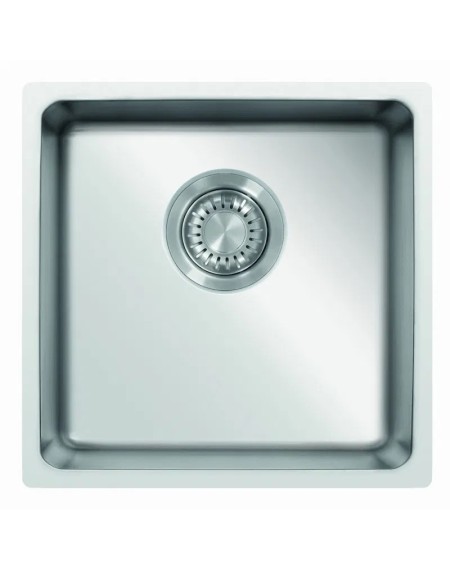 EVIER DE CUISINE RECTANGULAIRE  DIM 440*440 INOX SOLFLESS